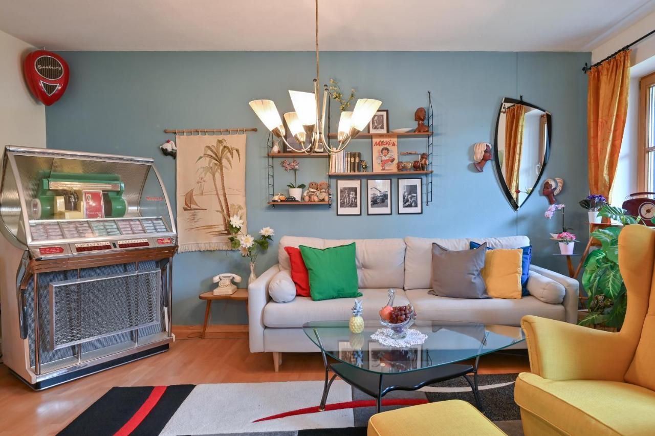 Füssen Ferienwohnung 50Er Vintage Flair מראה חיצוני תמונה